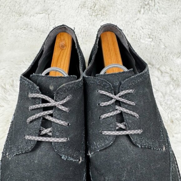 Cole Haan Zerogrand Oxford Casual Shoes Wingtip Black Gray Canvas Mens Size 11 M main image 9
